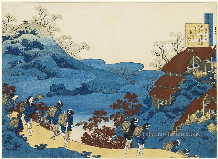 surumaru Daiyu Katsushika Hokusai ukiyoe Peintures à l'huile